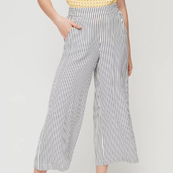 WILFRED | Aritzia Faun Striped Wide-Leg Pant | Sz. S - Picture 2 of 11